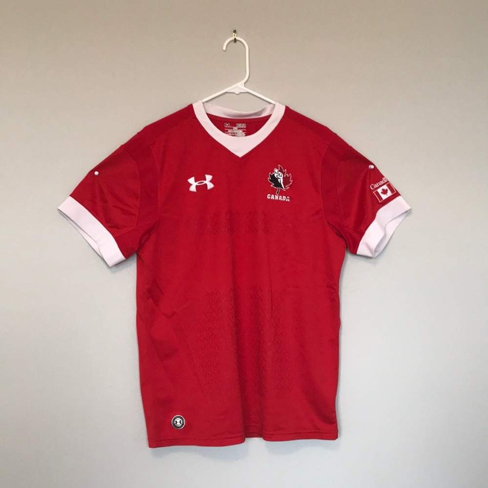 Dry wick Canada rugby jerseys